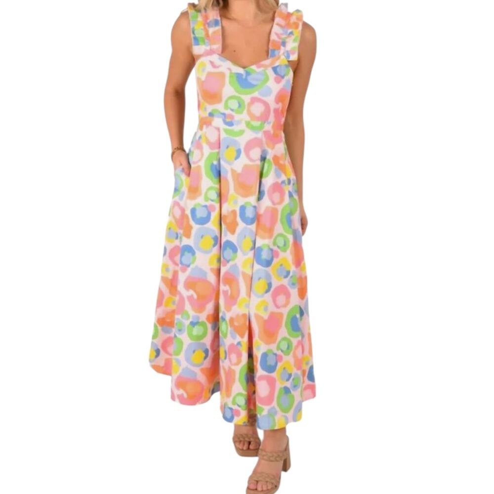 Emily McCarthy Empire‎ Maxi Dress In Candy
Cheetah sz S